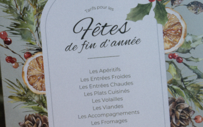 Le catalogue des fêtes est arrivé chez Maison Haurut