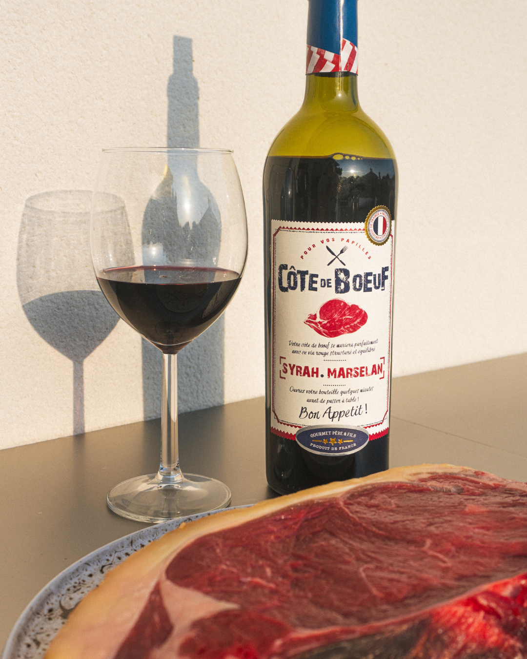 Côte de bœuf Syrah Marselan