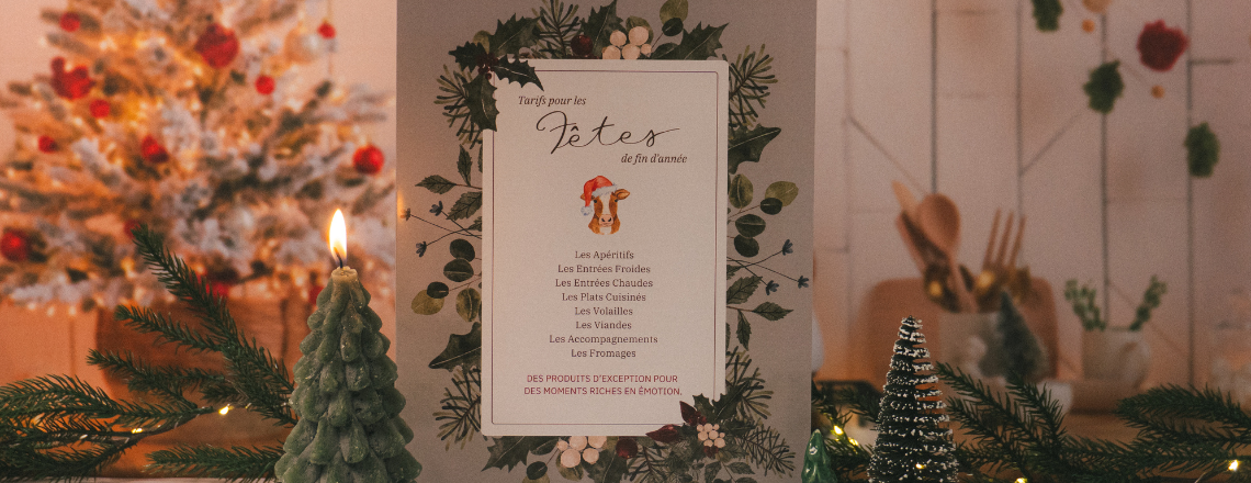 dépliant des fêtes 2025
